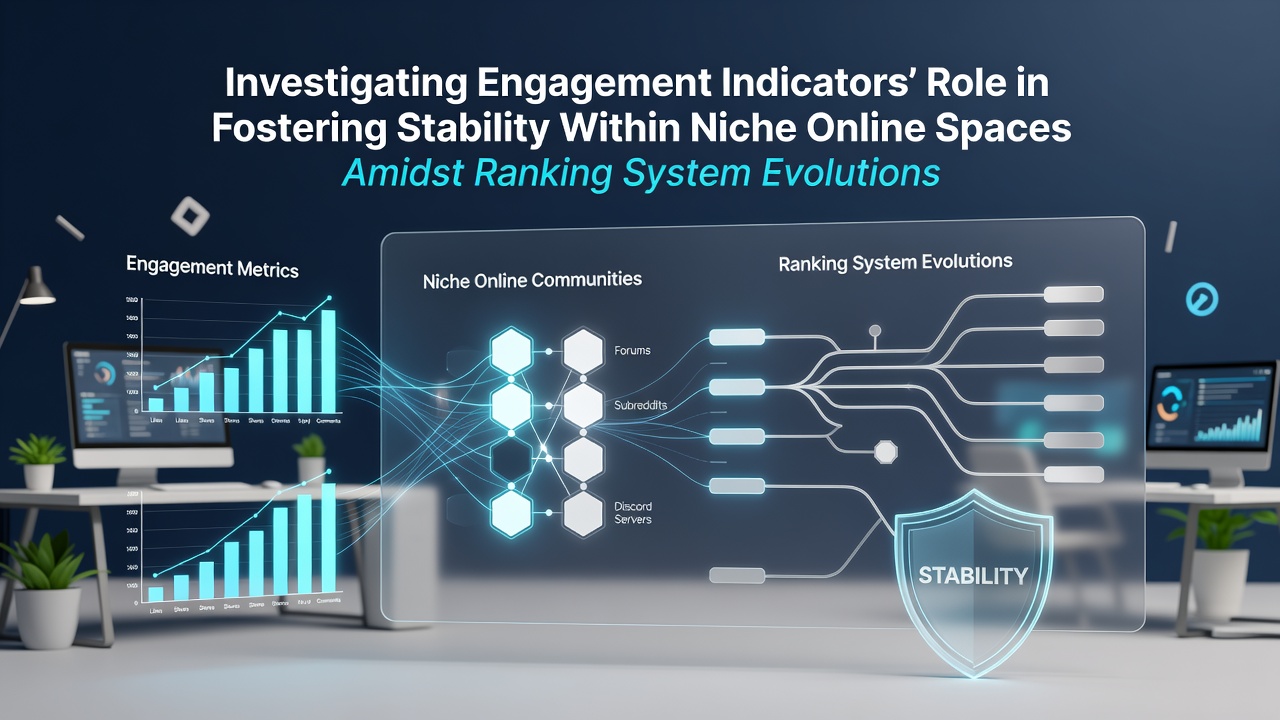 Investigating Engagement Indicators' Role in Fostering Stability Within Niche Online Spaces Amidst Ranking System Evolutions